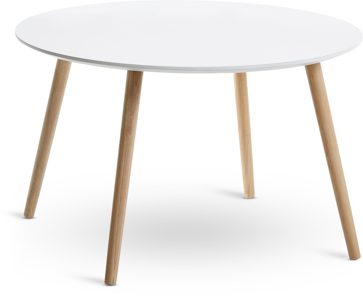 Mesa de centro GALTEN Ø75 blanco 