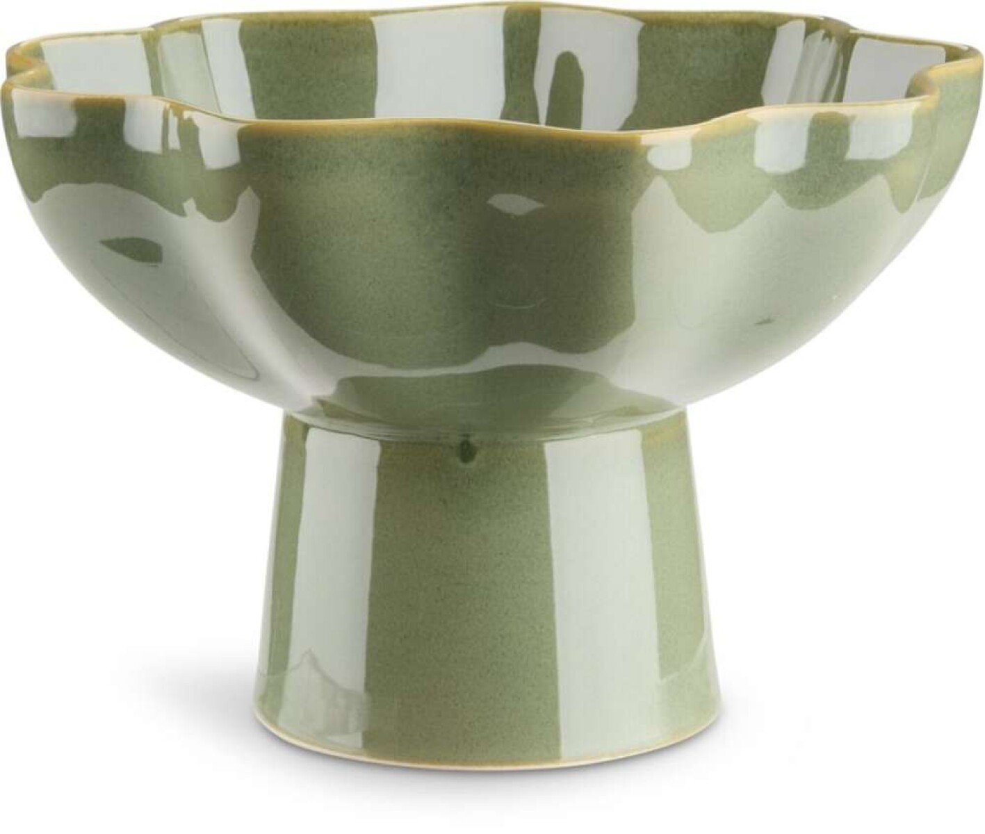 Bowl decorativo BJORK Ø23xH15cm verde - peso: 2 