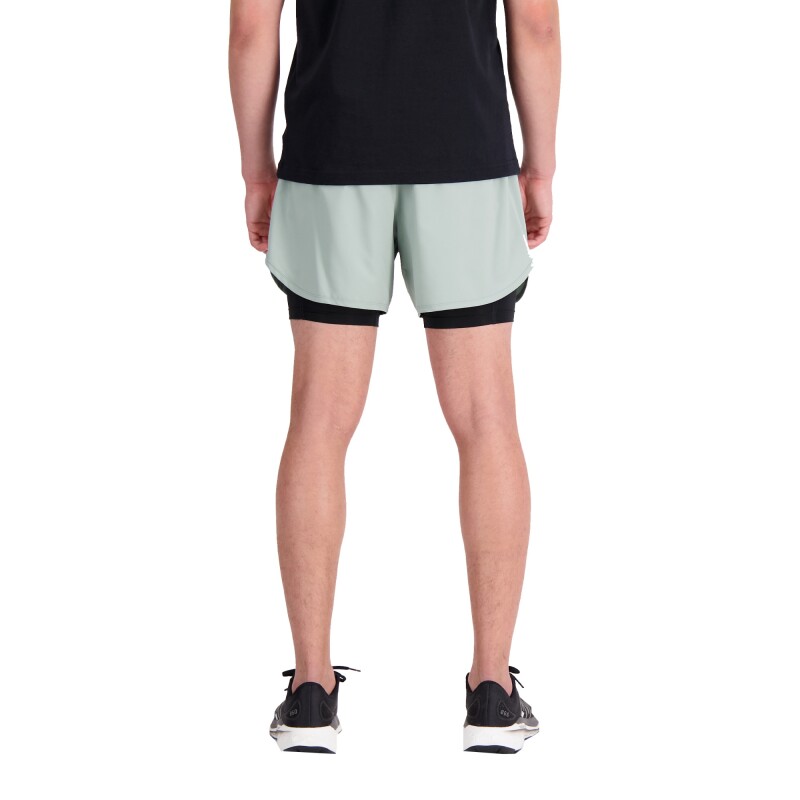 Short New Balance de Hombre - MS33217JIR GREEN