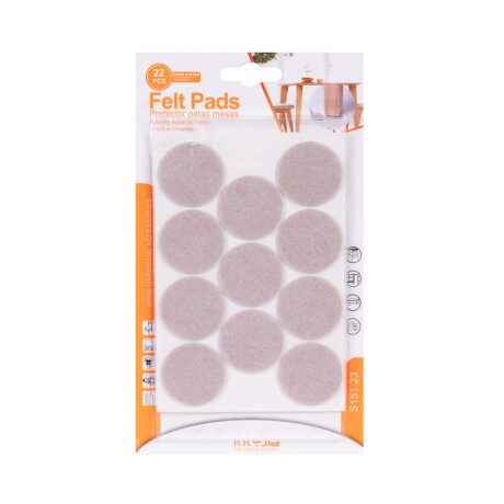 SET FIELTRO CIRCULAR GOMA-EVA GRIS S151-23