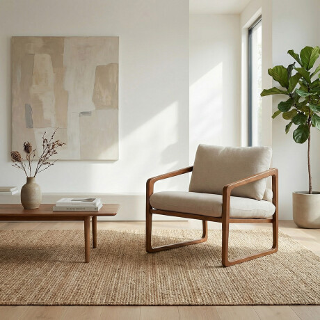 Butaca Donatella - Tela Microfibra AA-10 (Beige)