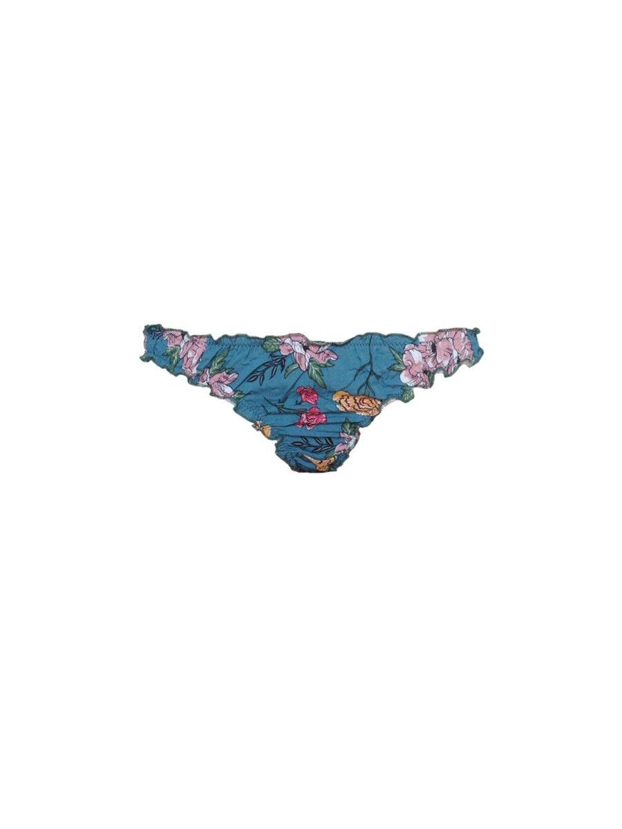 Pantie Cata Less [B39] - Flores Verde 