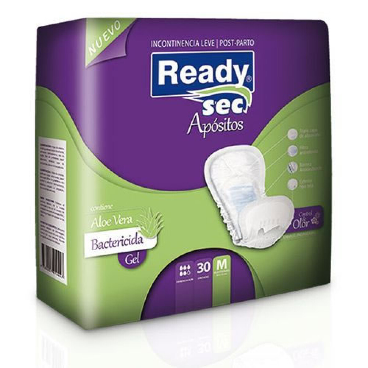 Readysec Post Parto Apositos Mediano X30 – Protección Máxima 