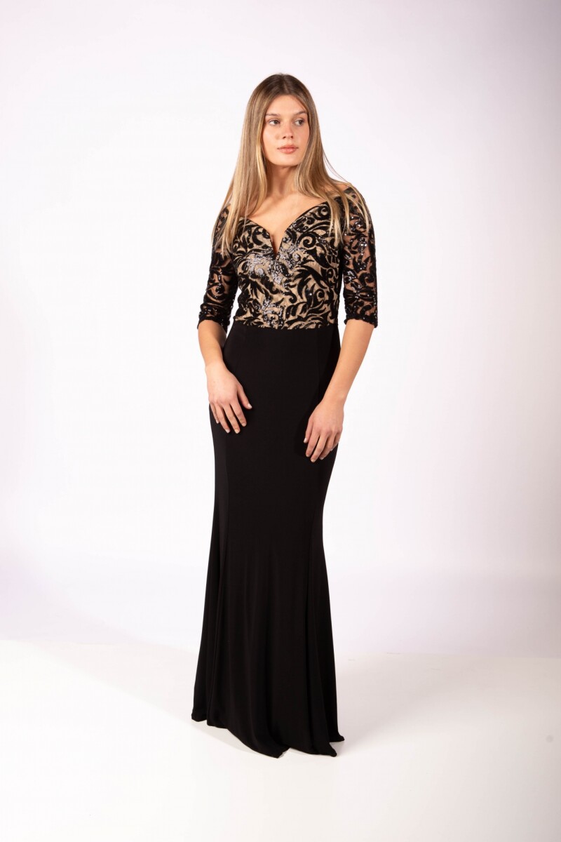 Vestido Oriana - Negro 