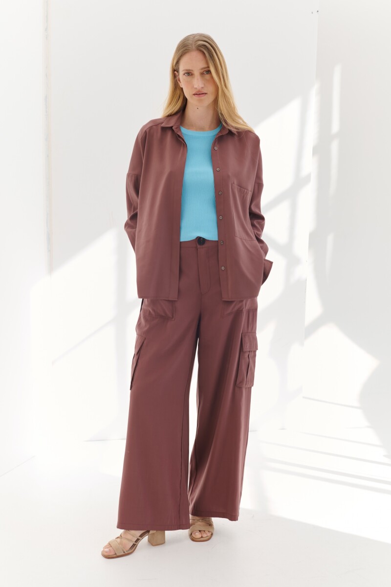 PANTALON EMILY VINO
