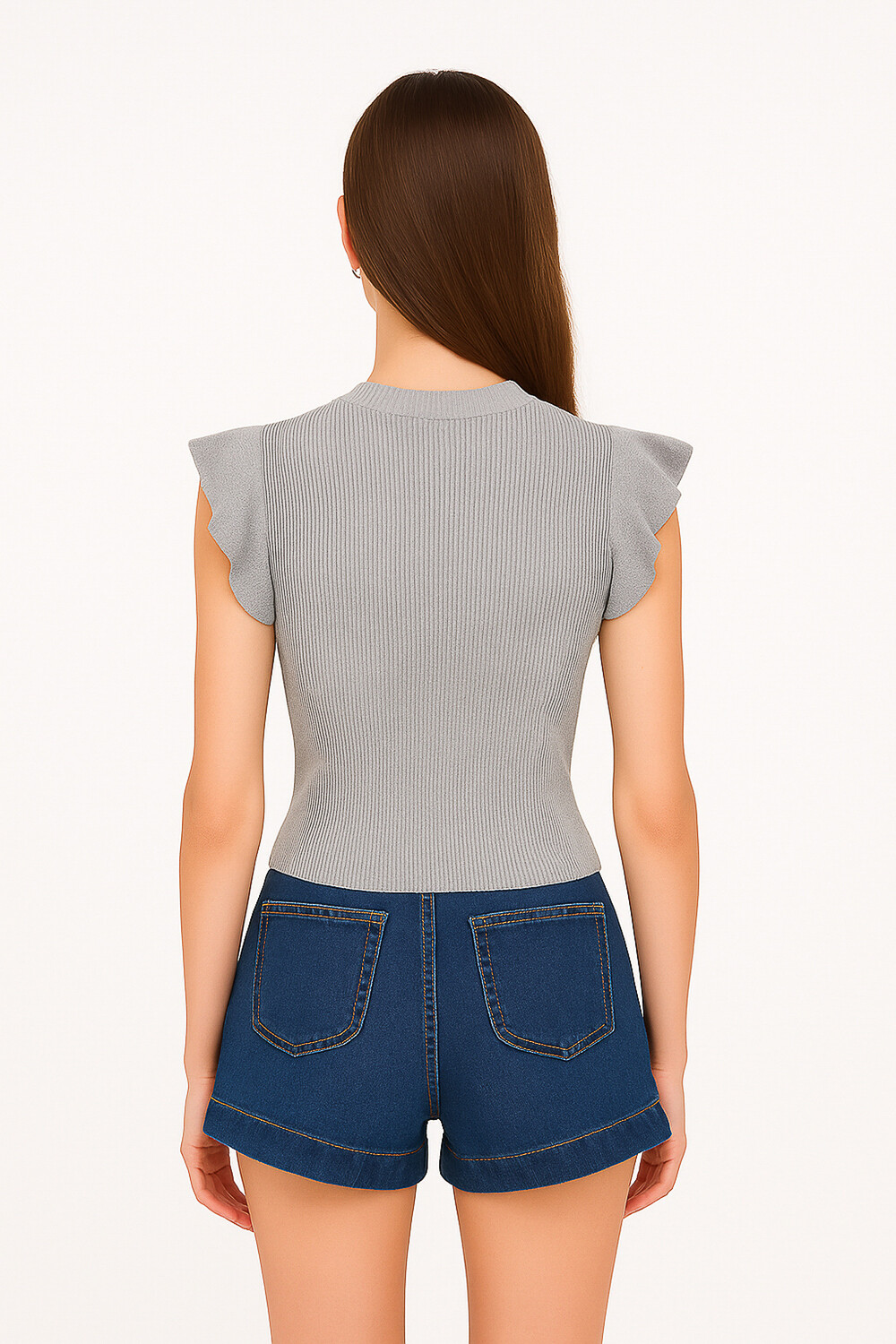 Remera Bosat Plateado