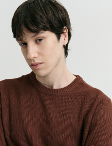 470982 SWEATER HARRY Ladrillo