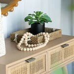 PERLAS MADERA DECORATIVAS 2,5x63CM PERLAS MADERA DECORATIVAS 2,5x63CM