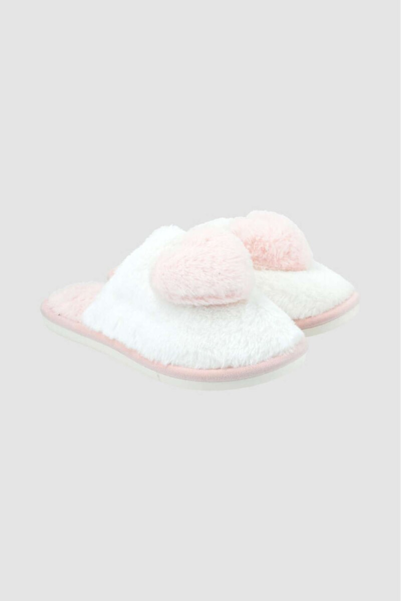 Pantufla heart slippers - Rosa antique 