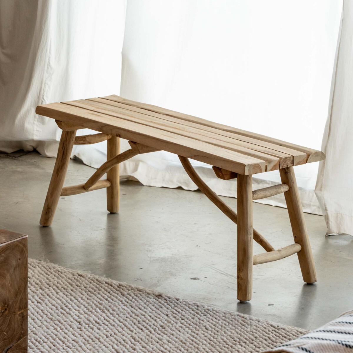 Banco teak, L 
