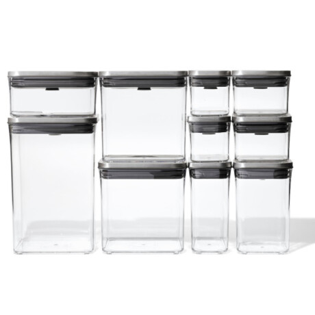 Juego de recipientes OXO Acero Inoxidable 12 Piezas