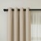 Barrote cortina metal EuroClassic DUO 2,0m + 2 soportes NEGRO