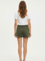 Short Olcar Verde Oliva Oscuro