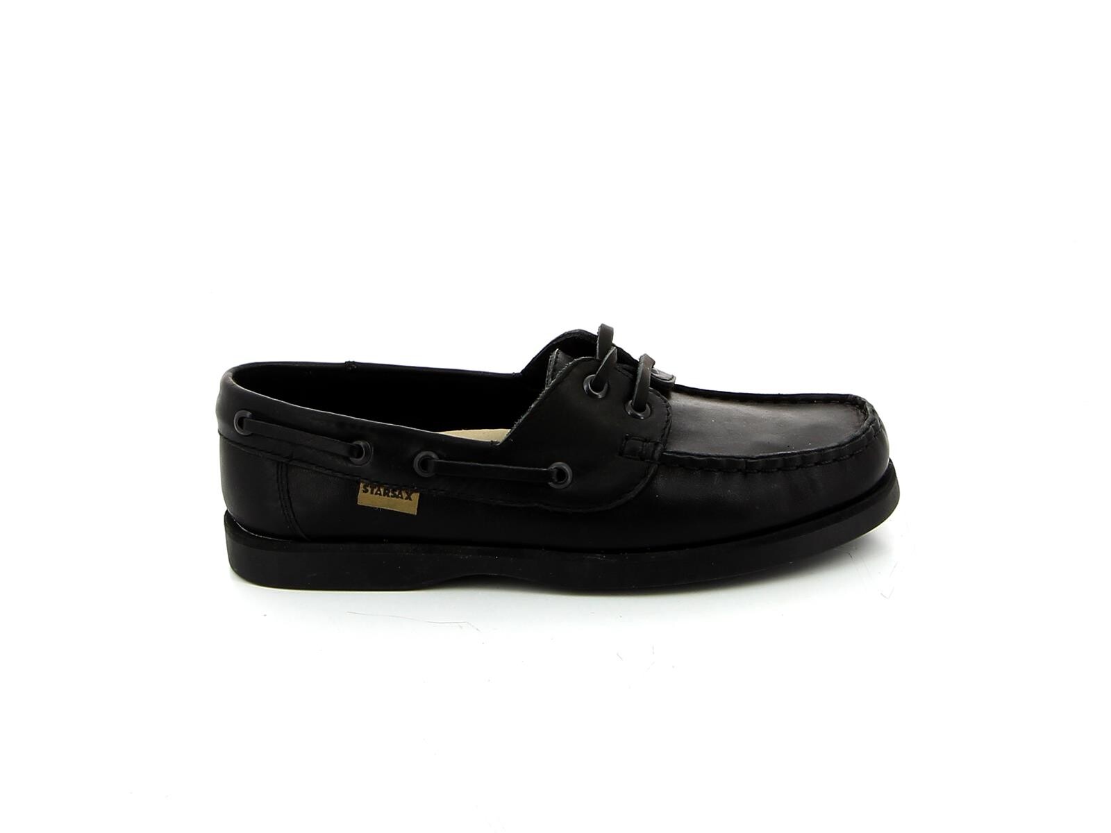 Zapato Starsax de Mujer Nautico C/Graso - Negro 