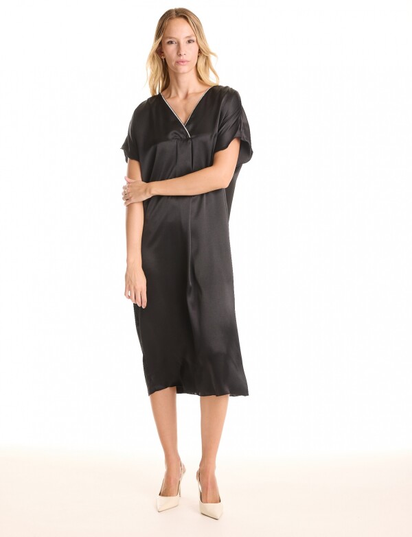 Vestido Staten & Strass NEGRO