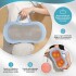 Masajeador Almohada Celeste Multifuncion Cervical Espalda Hombros Grande MSJ002 Masajeador Almohada Celeste Multifuncion Cervical Espalda Hombros Grande MSJ002