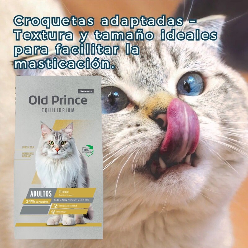 OLD PRINCE GATOS ADULTOS URINARIO 7.5 KG