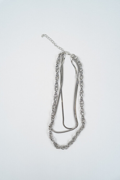 Collar Diamont Plateado