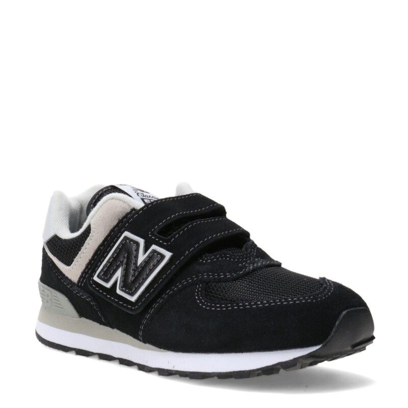 Championes de Niños New Balance Classic 574 Negro - Gris