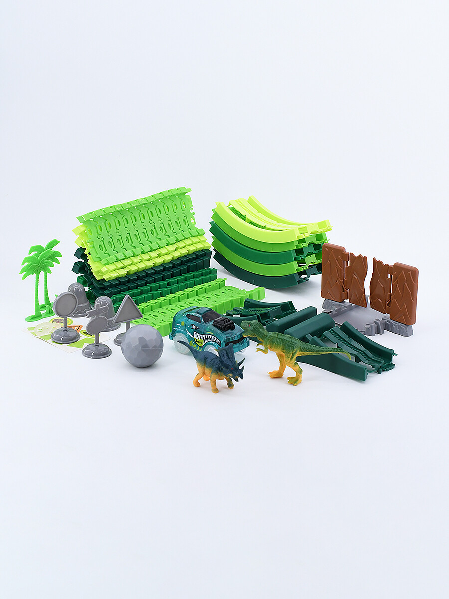 PISTA DINOSAURIO - VERDE 