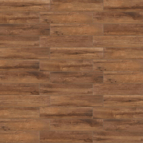 Porcelanato Maderado Camel Mate 19X90Cm 7.4Mm Piso Pared GAMAS DE MARRON
