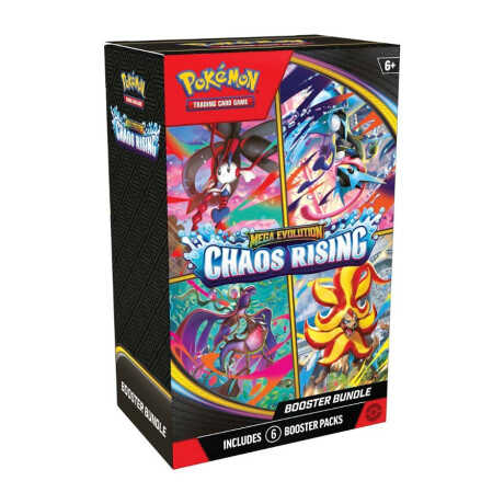 Pokémon Booster Bundle - Mega Evolution Chaos Rising Pokémon Booster Bundle - Mega Evolution Chaos Rising