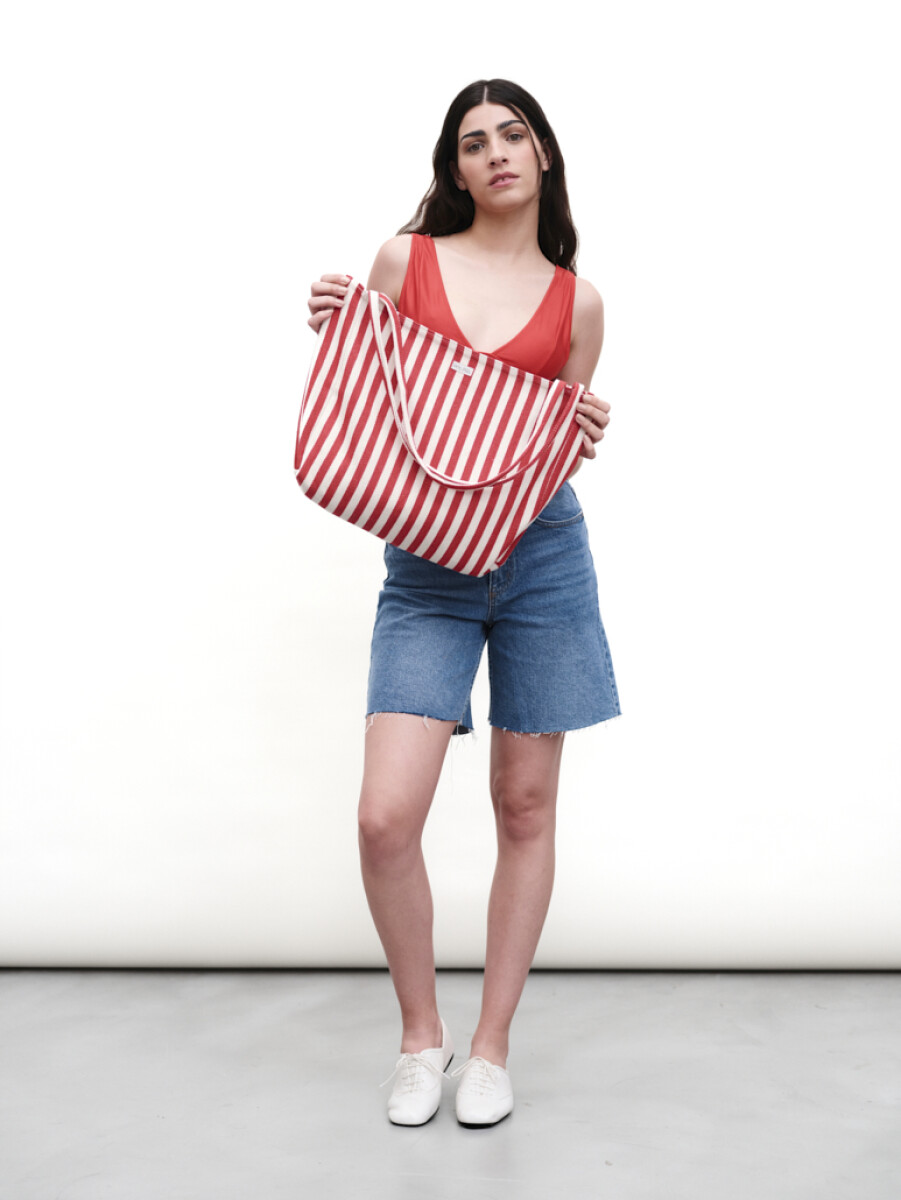 Tote Bag Theda - - Rojo 