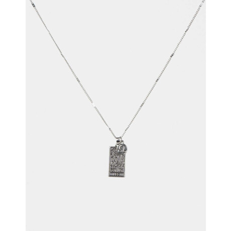 Cadena Con Dije De Zodíaco Cáncer Plateado