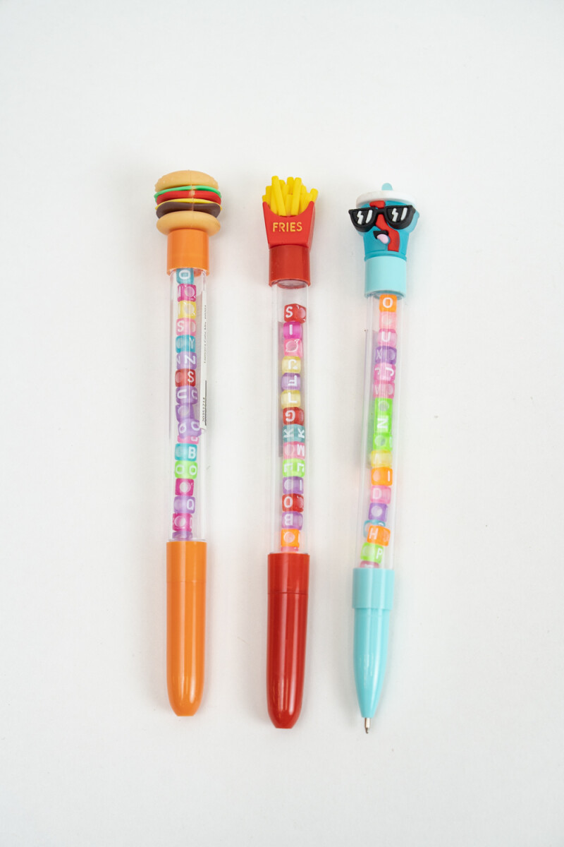 Lapicera Calia Mix - Color Unico 