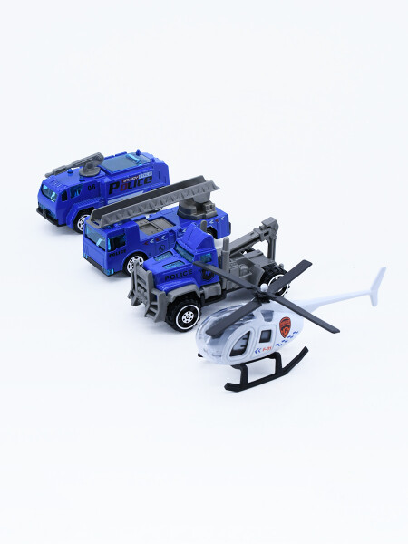 SET VEHICULOS POLICIA AZUL (V)