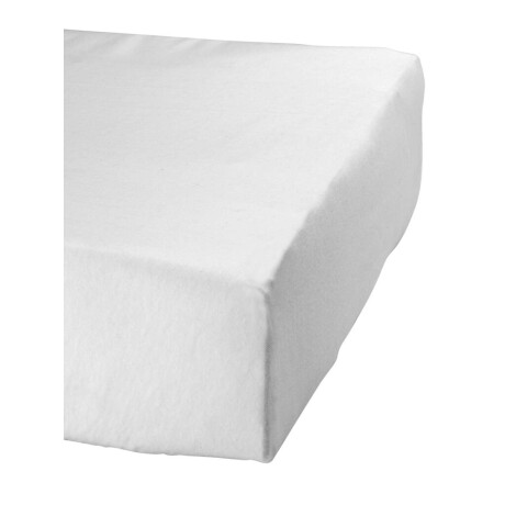 Sabana Bajera Jersey Jette 60X120X15 Blanco