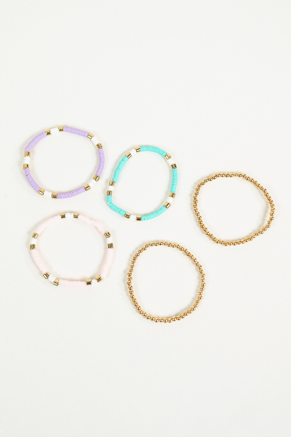 Pulsera Set X5 Piezas Estampado 1