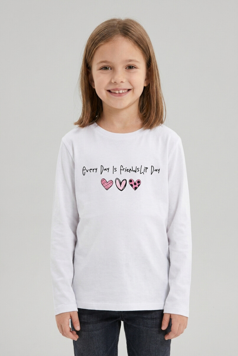 Camiseta manga larga - Blanco 