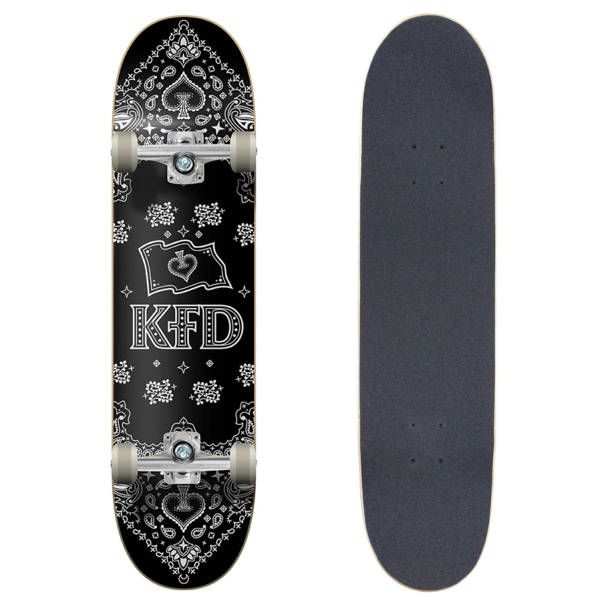 Skate armado KFD KFD YOUNG GUNZ BANDANA BLACK 7.75" 