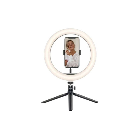 Aro De Luz Led Klasse Con Tripode Ajuste De Brillo Y Tonos 26×39Cm