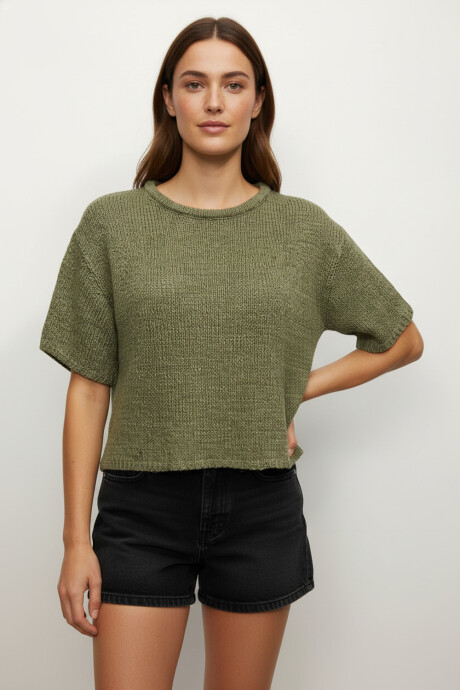 Remera Danum Verde Oliva Claro