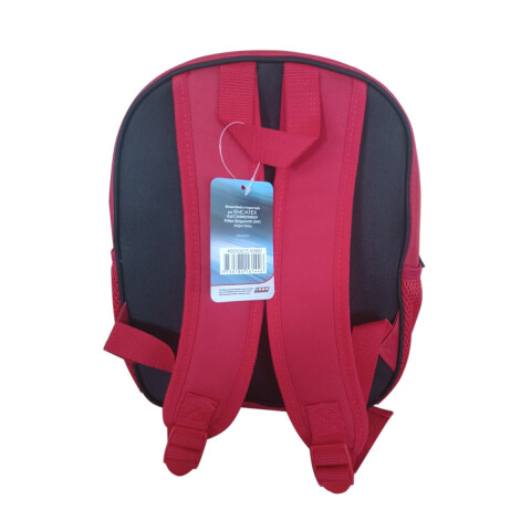 Mochila Infantil 3D Cars Tafeta Chica 30 cm U