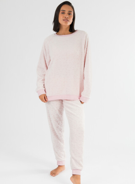 Pijama ruby burnout Rosado
