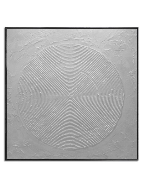 CUADRO CANVAS 80x80cm MARCO PINTURA FORMAS 2 CUADRO CANVAS 80x80cm MARCO PINTURA FORMAS 2