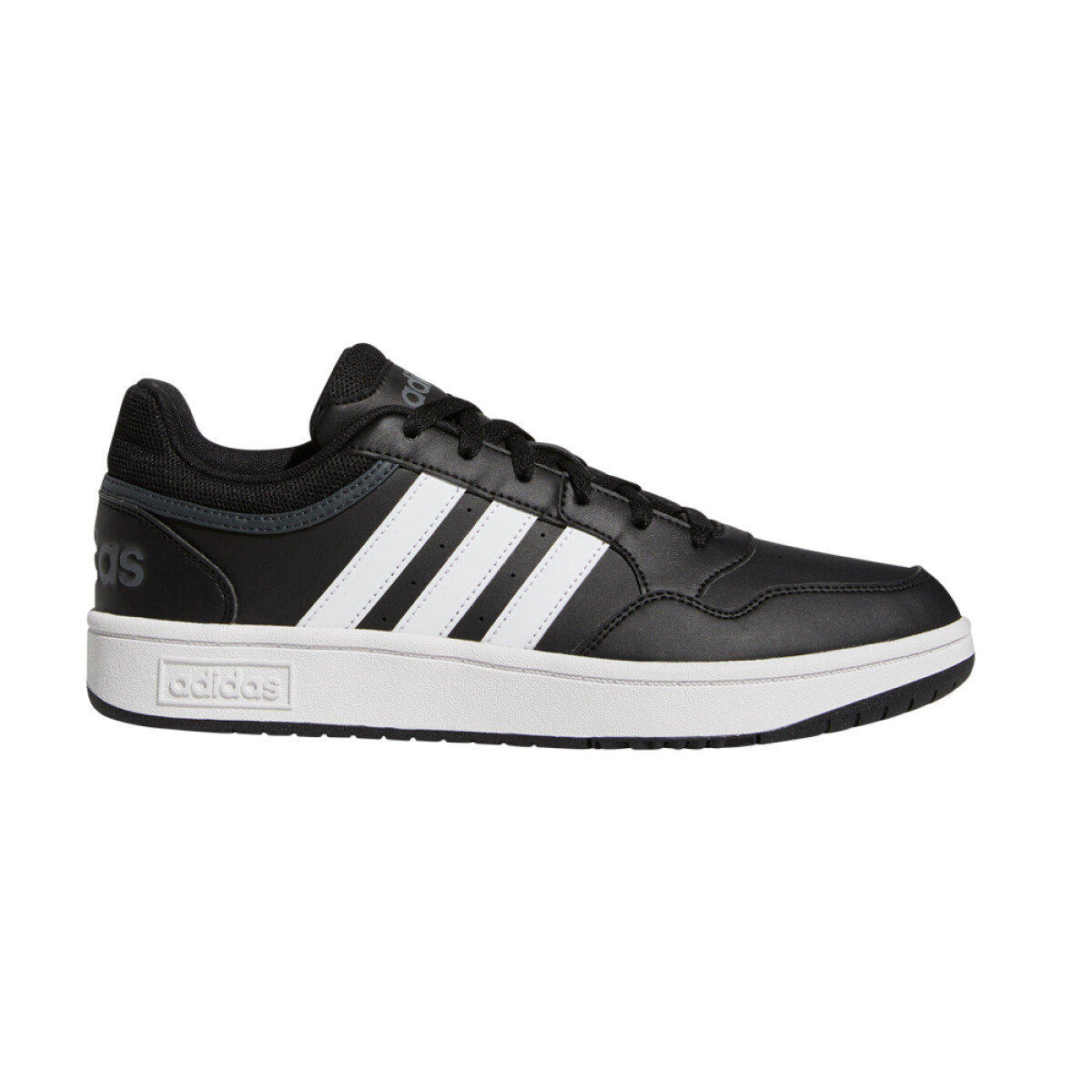 adidas HOOPS 3.0 LOW CLASSIC VINTAGE - BLACK 