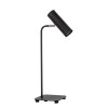 VELADOR DE ESCRITORIO TUBULAR 1L GU10 NEGRO VELADOR DE ESCRITORIO TUBULAR 1L GU10 NEGRO