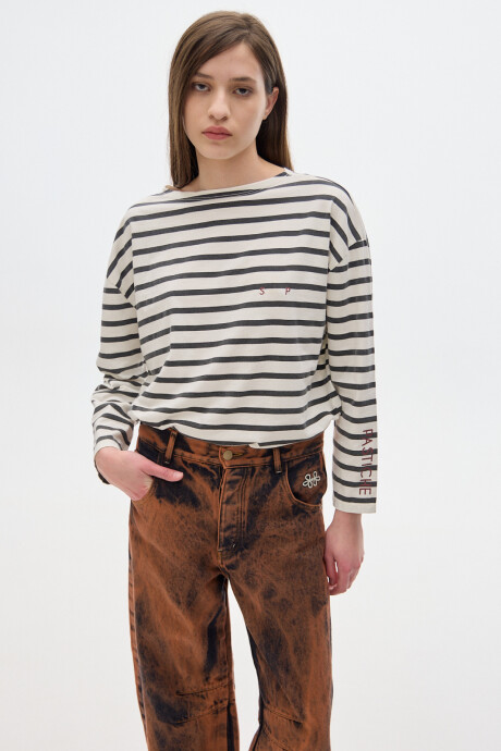 T-shirt Sailor ST Off White