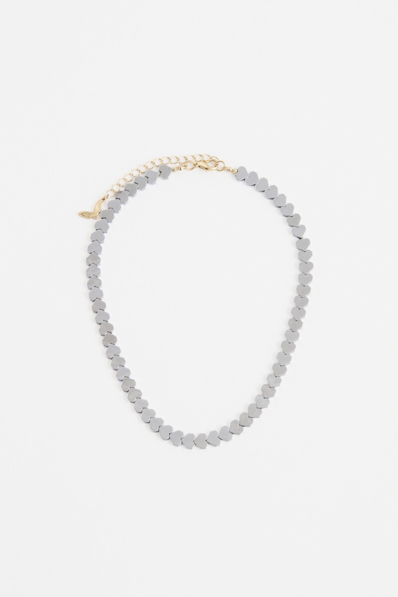 Collar Milu Heart Plata
