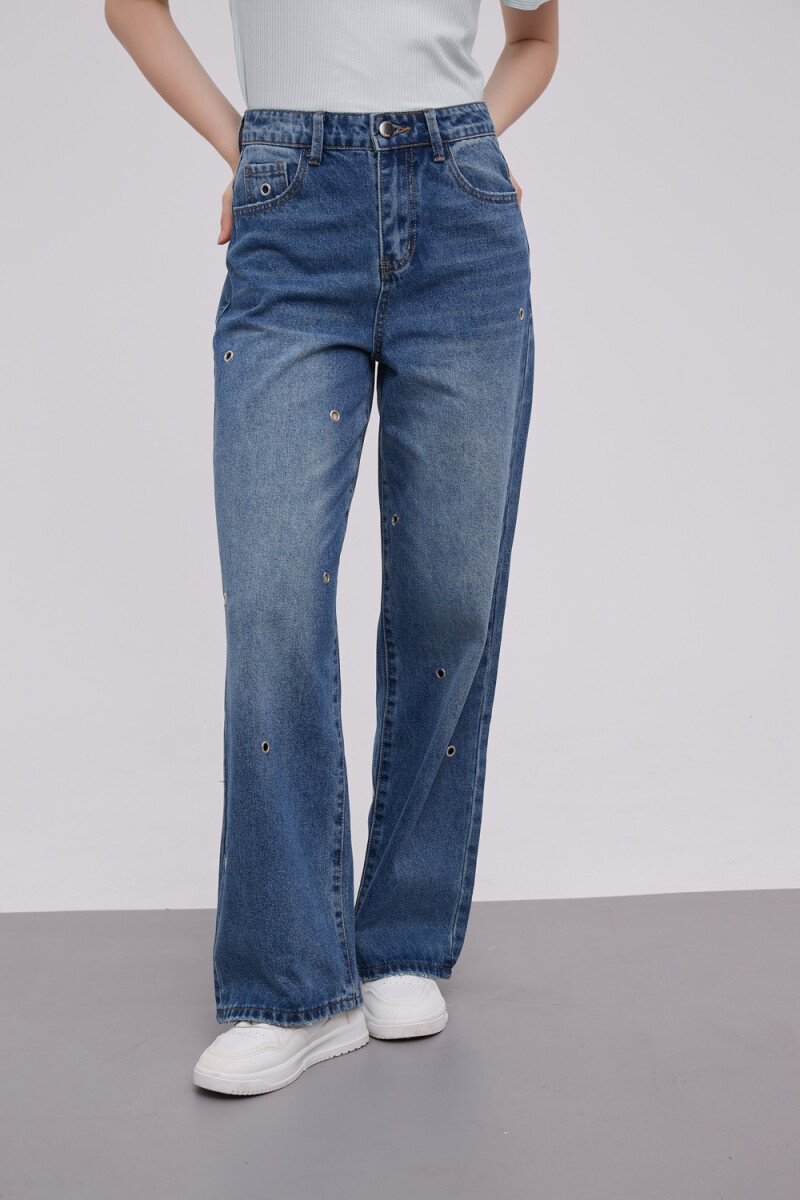 Pantalon Yoko - Azul Indigo 