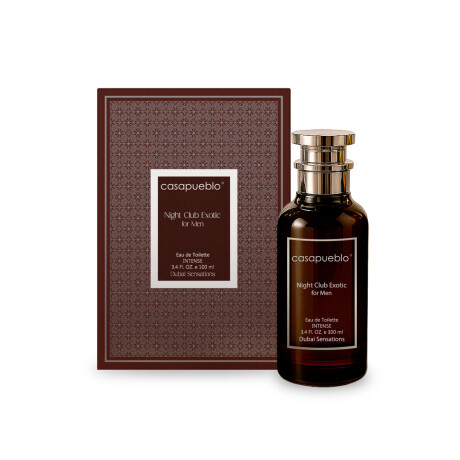 Dubai Sensations Night Club Exotic Men 100mL by Casapueblo MARRON