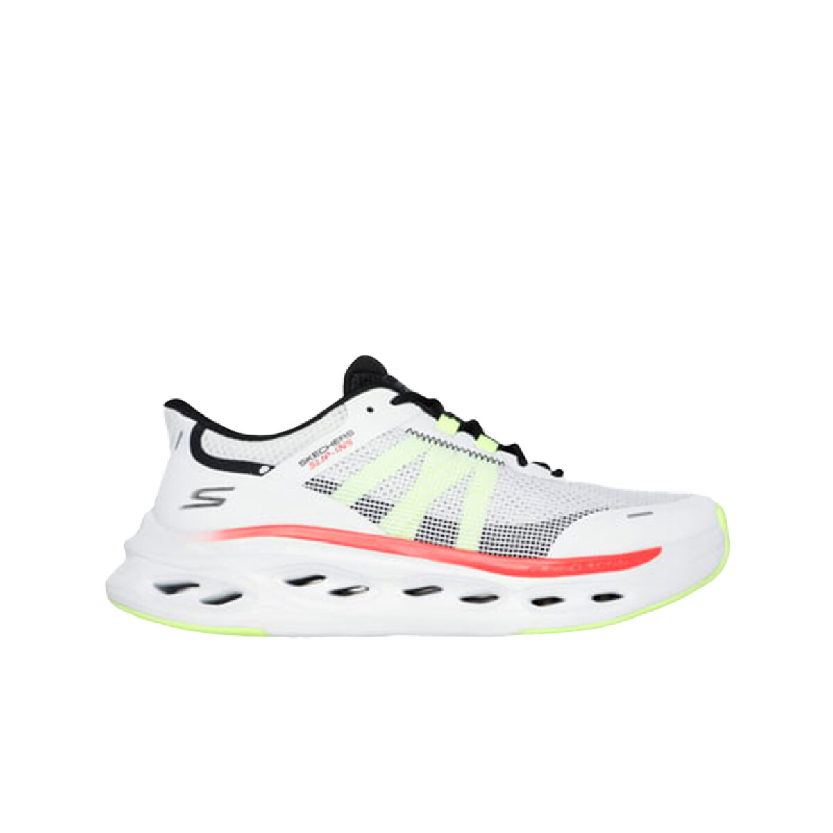 Championes Slip-Ins: Max Cushioning Glide-Step - Blanco 