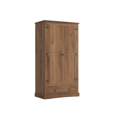 Ropero Mexicano 2 Puertas Nogal 100% Madera Ropero Mexicano 2 Puertas Nogal 100% Madera