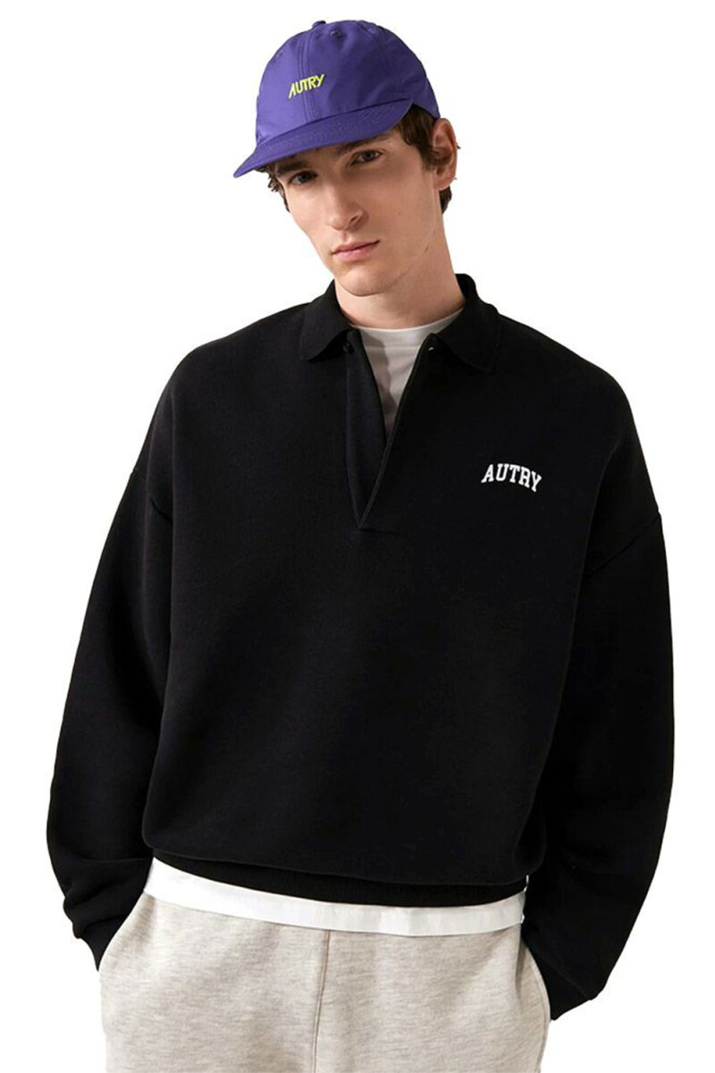 SWEATSHIRT MAIN UNISEX JERSEY Negro