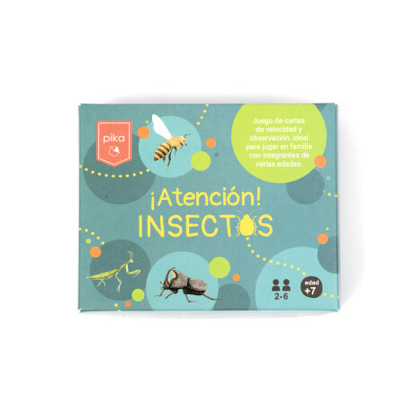 Juego De Cartas ¡atención Insectos! Juego De Cartas ¡atención Insectos!