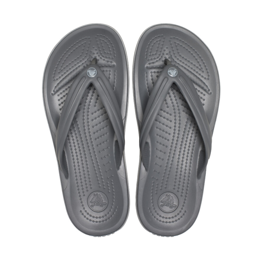 Sandalias Crocs Crocband Flip - Unisex Slate Grey/smoke